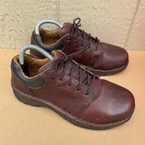 Red Wing Women's Brown Leather Steel Toe Oxford Work Safety Shoes Size 7.5 2324